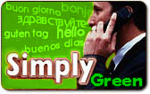 Simply Green calling card