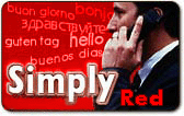 Simply Red calling card