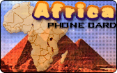 Africa calling card