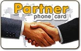 Partner prepaid phone card